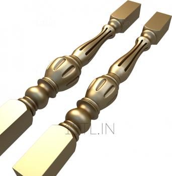 Balusters (BL_0604) 3D model for CNC machine